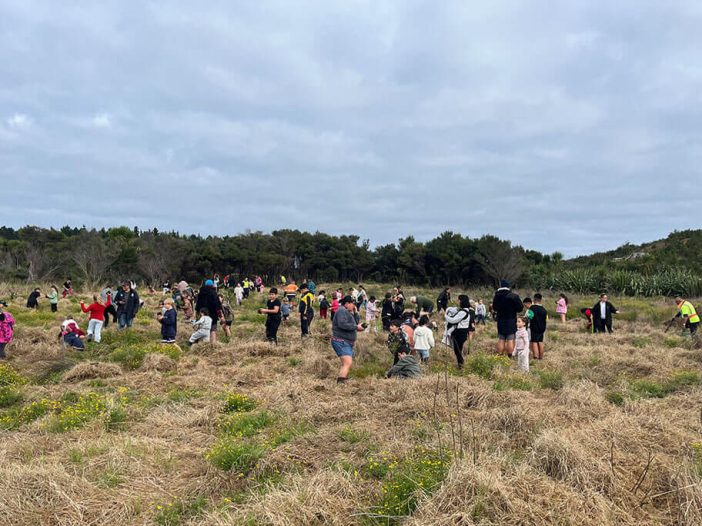 2024 Arbor Day planting at Lake Gem